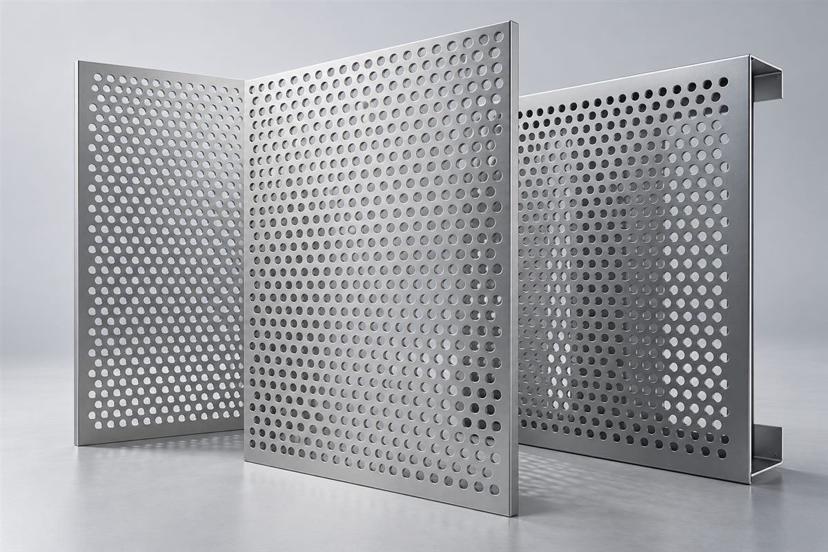 Perforated Aluminum Panels — generated product visualization